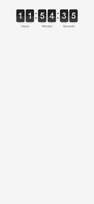 A countdown timer on the Taplink link-in-bio page