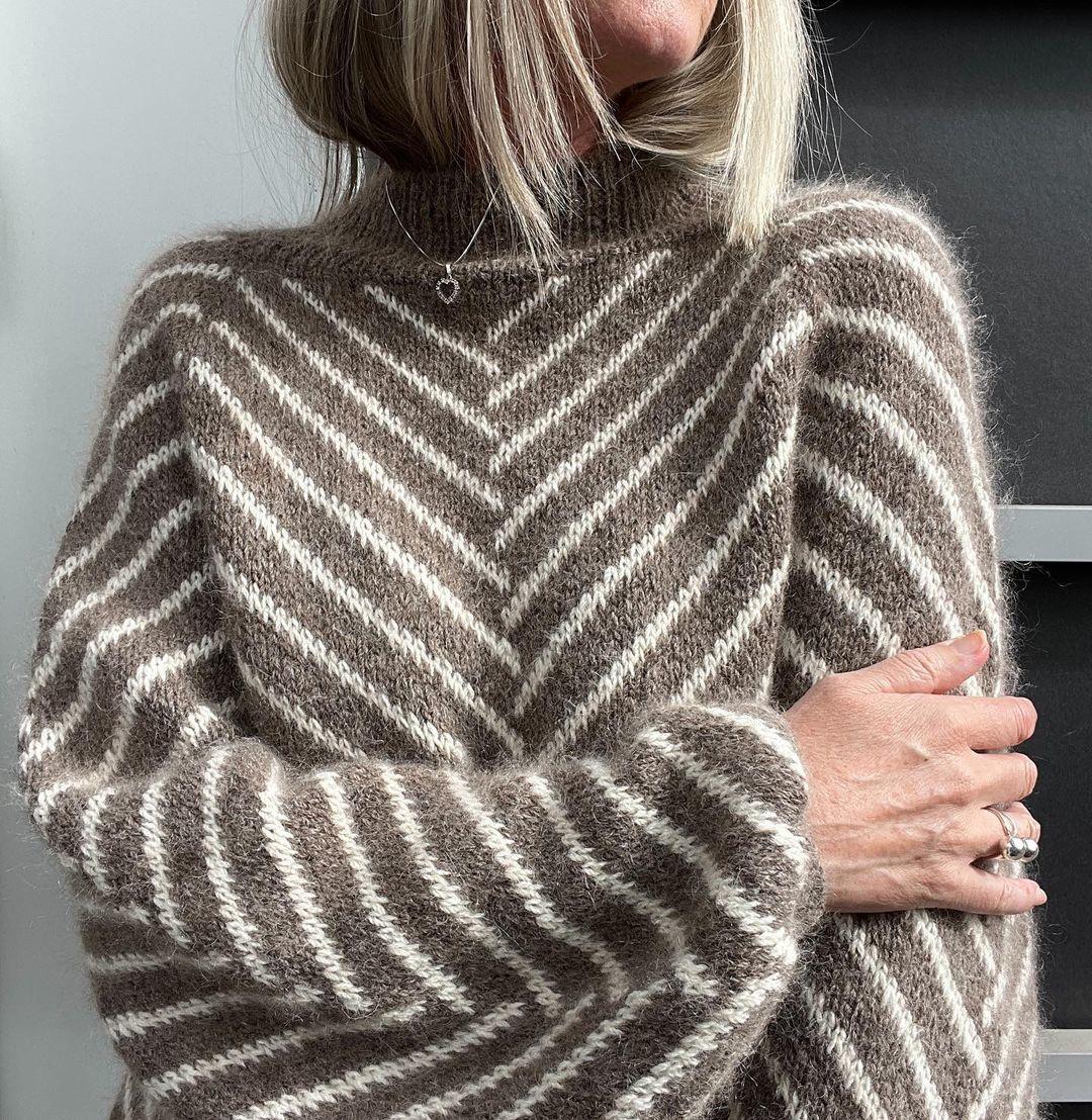 Стильный пуловер MY HERRINGBONE JUMPER