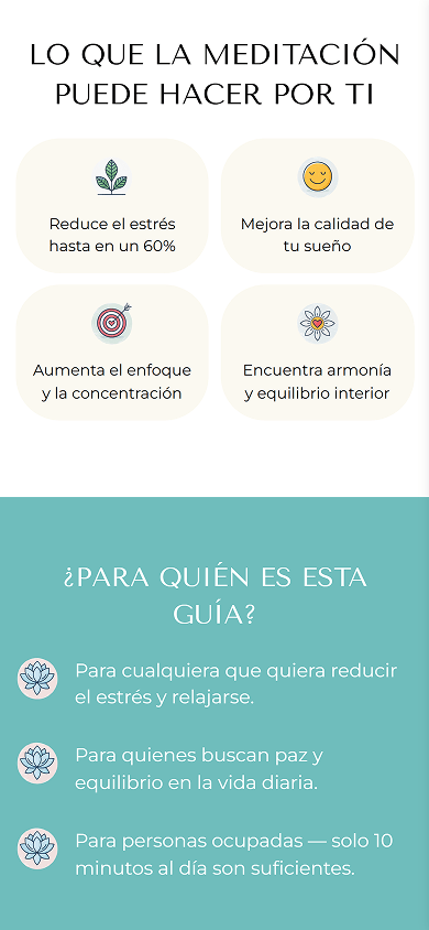 Parte inferior de la página de venta de la guía creada con Taplink